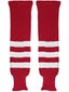 K1 Two-Tone Ice Hockey Socks - Red & White
